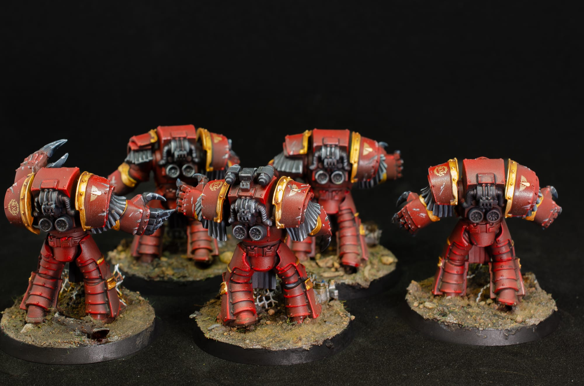 Horus Heresy: Blood Angels Cataphractii Terminators Showcase