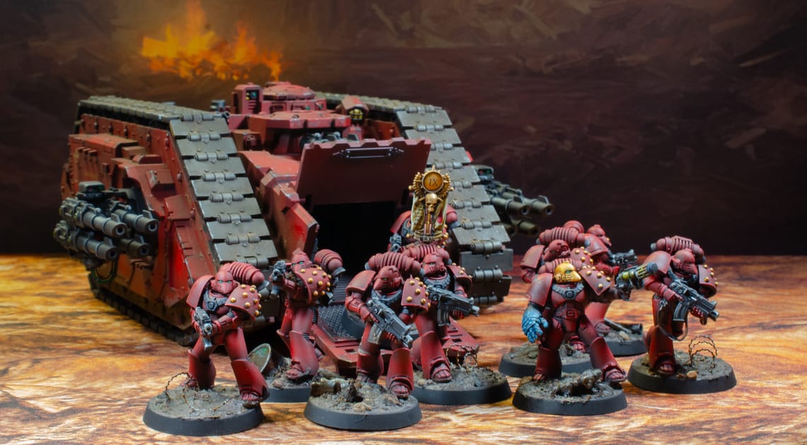 Horus Heresy: Blood Angels Legionaries Showcase